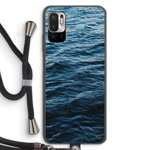 Oceaan: Xiaomi Redmi Note 10 5G Transparant Hoesje met koord