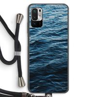 Oceaan: Xiaomi Redmi Note 10 5G Transparant Hoesje met koord