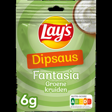 Lay&apos;s Dipsaus Fantasia Groene Kruiden 6 g bij Jumbo