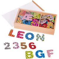 magnetische cijfers en letters, 88-delig magnetische cijfers en letters, 88-delig