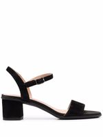Geox sandales Aurey 50 mm en daim - Noir