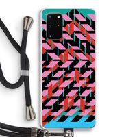 Skew Blush 2: Samsung Galaxy S20 Plus Transparant Hoesje met koord