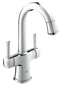 Grohe Grandera 2-greeps Wastafelkraan Hoog Model Met Waste Chroom