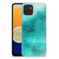 Smartphone hoesje Samsung Galaxy A03 Painting Blue