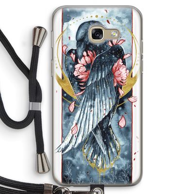 Golden Raven: Samsung Galaxy A5 (2017) Transparant Hoesje met koord