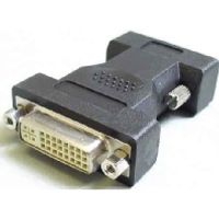 e+p DVI 8 tussenstuk voor kabels D-Sub DVI-I Zwart - thumbnail