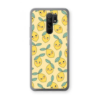 Citroenen: Xiaomi Redmi 9 Transparant Hoesje