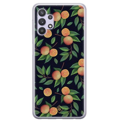 Samsung Galaxy A32 5G siliconen hoesje - Orange lemonade