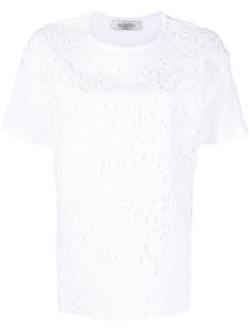 Valentino Garavani t-shirt à logo imprimé - Blanc