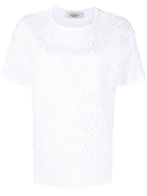Valentino Garavani t-shirt à logo imprimé - Blanc