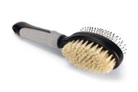 Beeztees Beeztees Combi Borstel Zwart/Grijs (22,5cm)