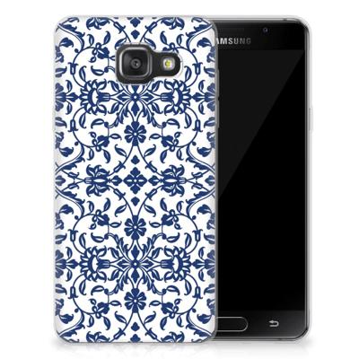 Samsung Galaxy A3 2016 | TPU Case | Flower Blue