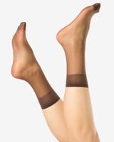 HEMA Pantysokken 15denier anti-ladder mat - 2 paar bruin (bruin)