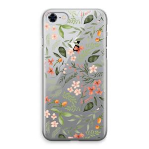 Sweet little flowers: iPhone 8 Transparant Hoesje