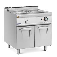 Bain-Marie - 6000 W - 2 x GN 1/2 - 2 x GN 1/3 - Waterkraan - Onderkast (80 x 73 cm) - Royal Catering Bain-Marie - 6000 W - 2 x GN 1/2 - 2 x GN 1/3 - Waterkraan - Onderkast (80 x 73 cm) - Royal Catering