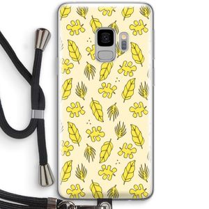 Herfst: Samsung Galaxy S9 Transparant Hoesje met koord