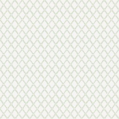 Dutch Wallcoverings Fagelsang - Trevor White/Green