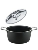 Alessi Casserole (20cm) - Noir