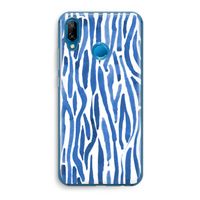 Blauwe nerven: Huawei P20 Lite Transparant Hoesje