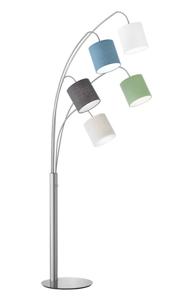 Fischer & Honsel Leeslamp Annecy met gekleurde kapjes 40014