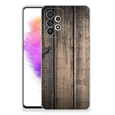 Samsung Galaxy A73 5G | Bumper Hoesje | Steigerhout