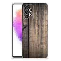 Samsung Galaxy A73 5G | Bumper Hoesje | Steigerhout