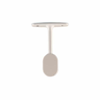 Steun voor stang in kast Stor Planet Cintacor Wit Ovaalvormig 15 x 25 mm (2 Stuks)