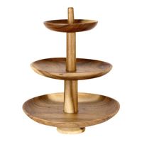 Houten Etagère 3 Niveau's - thumbnail