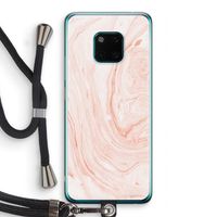 Peach bath: Huawei Mate 20 Pro Transparant Hoesje met koord
