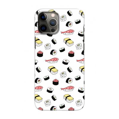 Sushi time: Volledig geprint iPhone 12 Hoesje