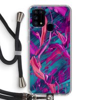 Pink Clouds: Samsung Galaxy M31 Transparant Hoesje met koord