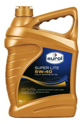 Motorolie Eurol Super Lite 5W40 A3/B4 5L E1000925L