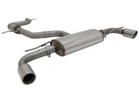 Viking Choice  Complete sportuitlaat RVS voor VW Golf 6 GTi 90mm – design - - thumbnail