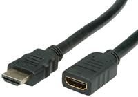 VALUE HDMI High Speed Cable met Ethernet M-F, 3 m - thumbnail