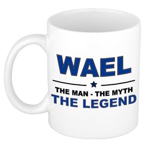 Wael The man, The myth the legend cadeau koffie mok / thee beker 300 ml