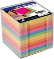 Transparante Kangaro memokubus met 700 vel gekleurd