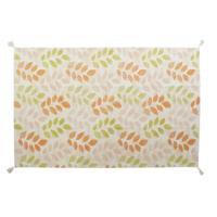 Tapijt DKD Home Decor Beige Multicolour Blad van een plant (160 x 230 x 1 cm)