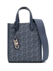 Michael Michael Kors sac à main Gigi à motif monogrammé - Bleu