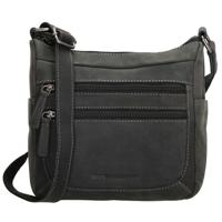 Hide en Stitches Schoudertas Idaho Zwart Hide en Stitches Schoudertas Idaho Zwart