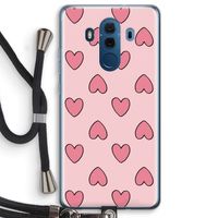 Ondersteboven verliefd: Huawei Mate 10 Pro Transparant Hoesje met koord