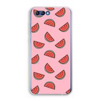 Watermeloen: Honor 10 Transparant Hoesje