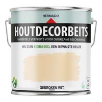 Hermadix Houtdecor Verfbeits - Gebroken Wit