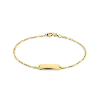 14k Geelgouden Graveerarmband - Persoonlijk en Tijdloos