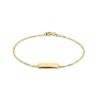 14k Geelgouden Graveerarmband - Persoonlijk en Tijdloos