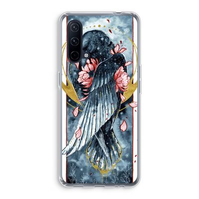 Golden Raven: OnePlus Nord CE 5G Transparant Hoesje