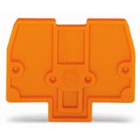 WAGO 870-924 Afsluit- en scheidingsplaat Oranje 100 stuk(s)