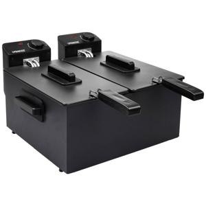 Princess 183028 Friteuse met dubbele koudezone 6 l 2x 1800 W Zwart