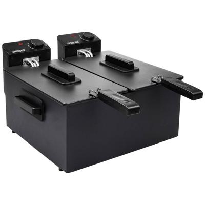 Princess 183028 Friteuse met dubbele koudezone 6 l 2x 1800 W Zwart