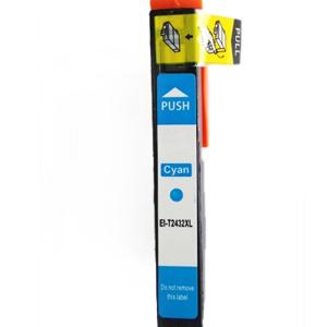 Huismerk Epson 24XL (T2432) cartridge cyaan