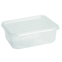 Depa Bak | PP | 1000ml | incl. Deksel | kilobak | 183x134x63mm | transparant | 150 stuks